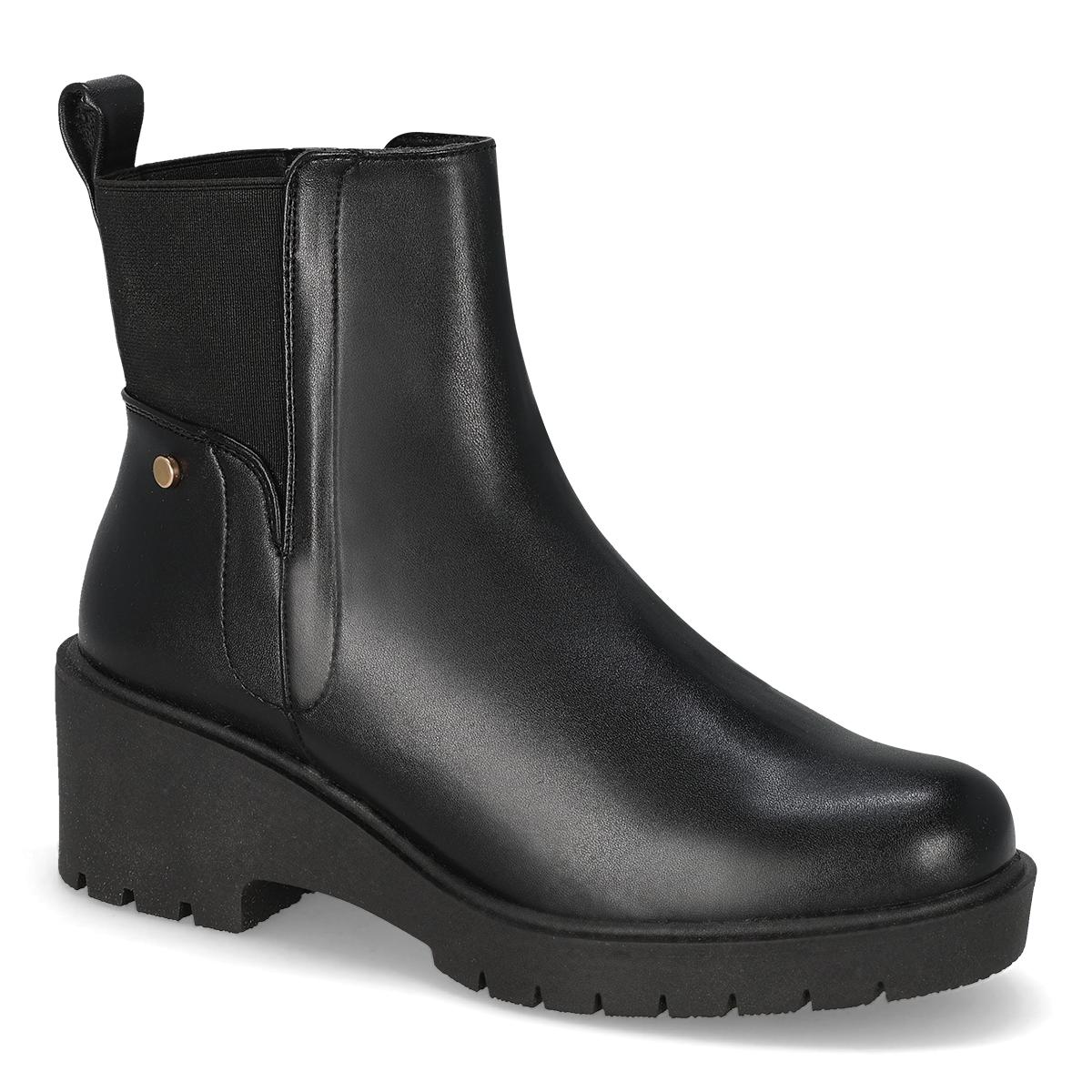 BOTA CASUAL MUJER MANHATTAN SHOES 1504 NEGRO-OFERTA