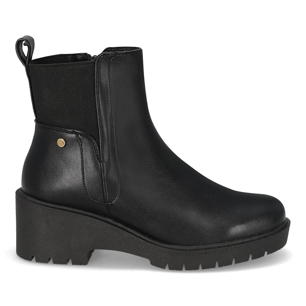 BOTA CASUAL MUJER MANHATTAN SHOES 1504 NEGRO-OFERTA