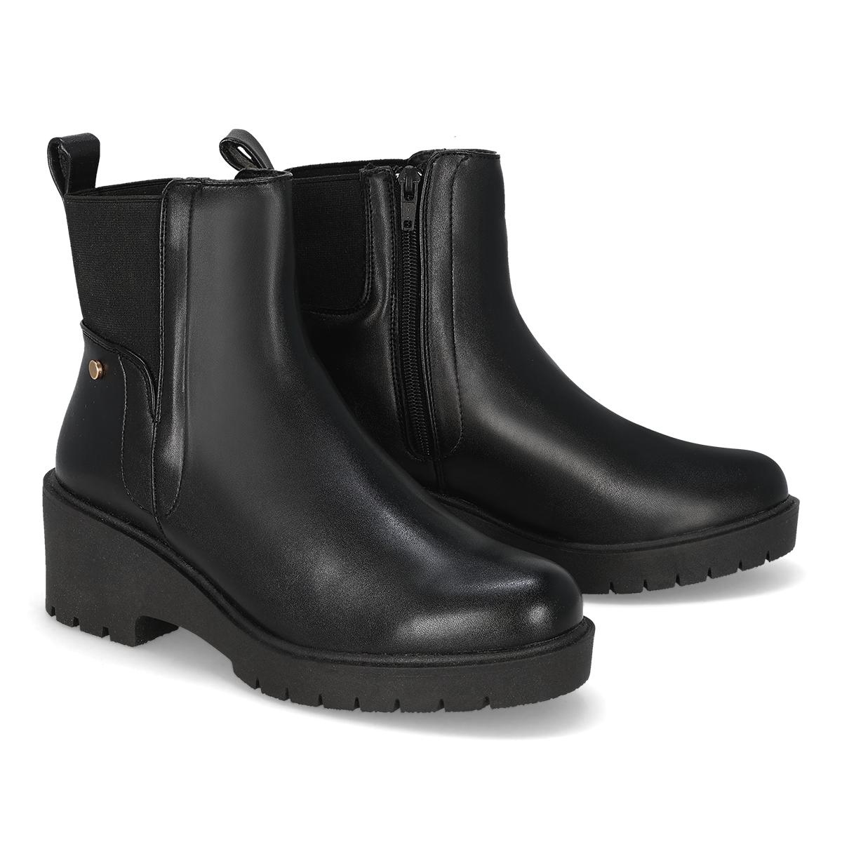 BOTA CASUAL MUJER MANHATTAN SHOES 1504 NEGRO-OFERTA