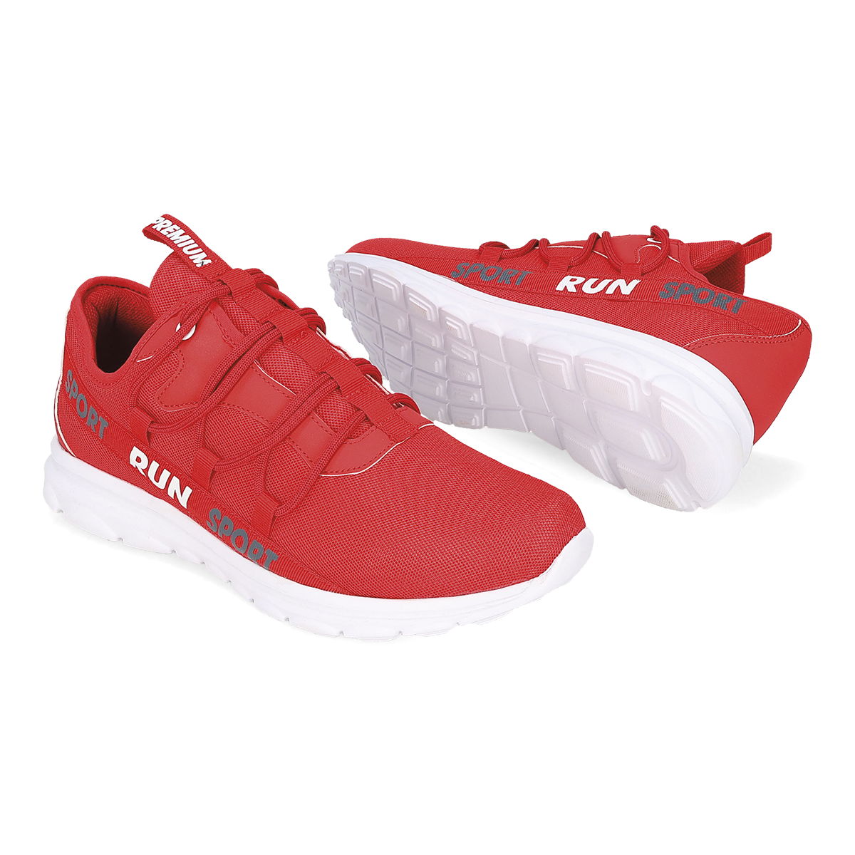 DEPORTIVO HOMBRE RUN PREMIUM 092 ROJO/BLANCO