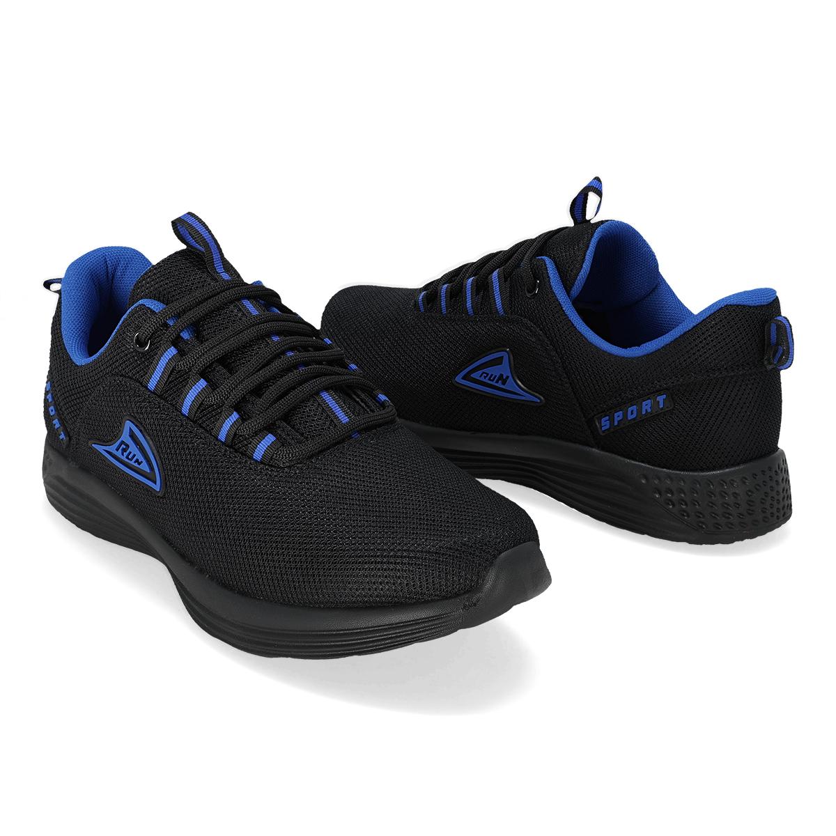 DEPORTIVO HOMBRE RUN PREMIUM 380 NEGRO/REY-OFERTA