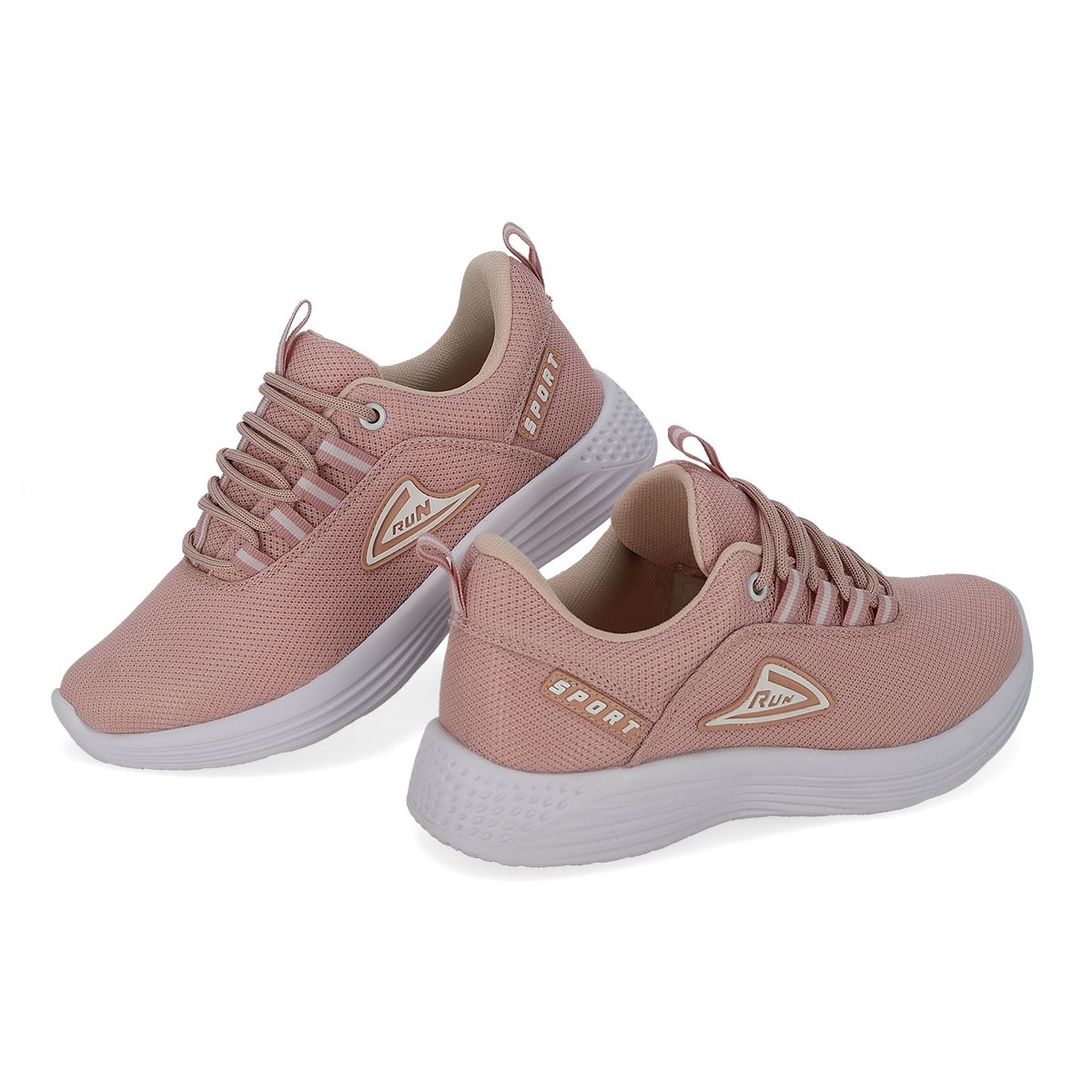 DEPORTIVO MUJER RUN PREMIUM 380 MAQUILLAJE/BLANCO-OUTLET