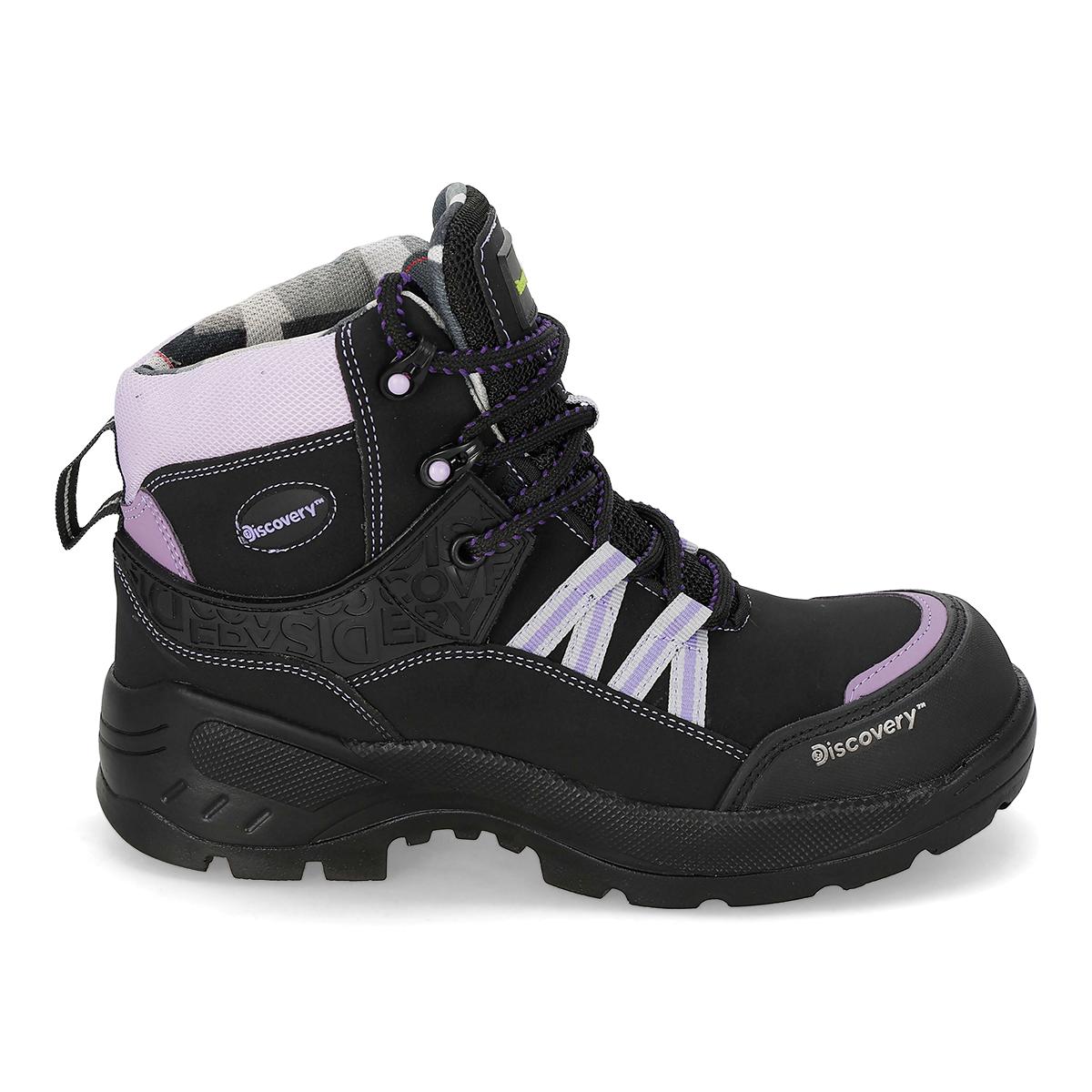 BOTA HIKING MUJER DISCOVERY 2503 NEGRO-OFERTA