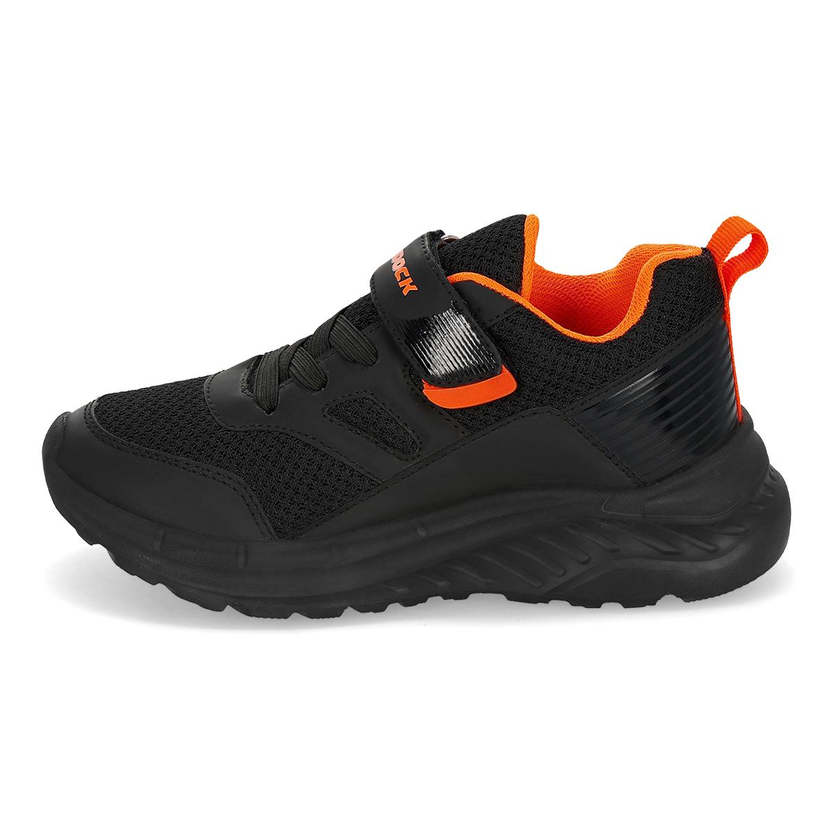 DEPORTIVO INFANTIL RADDOCK 1056 NEGRO NARANJA