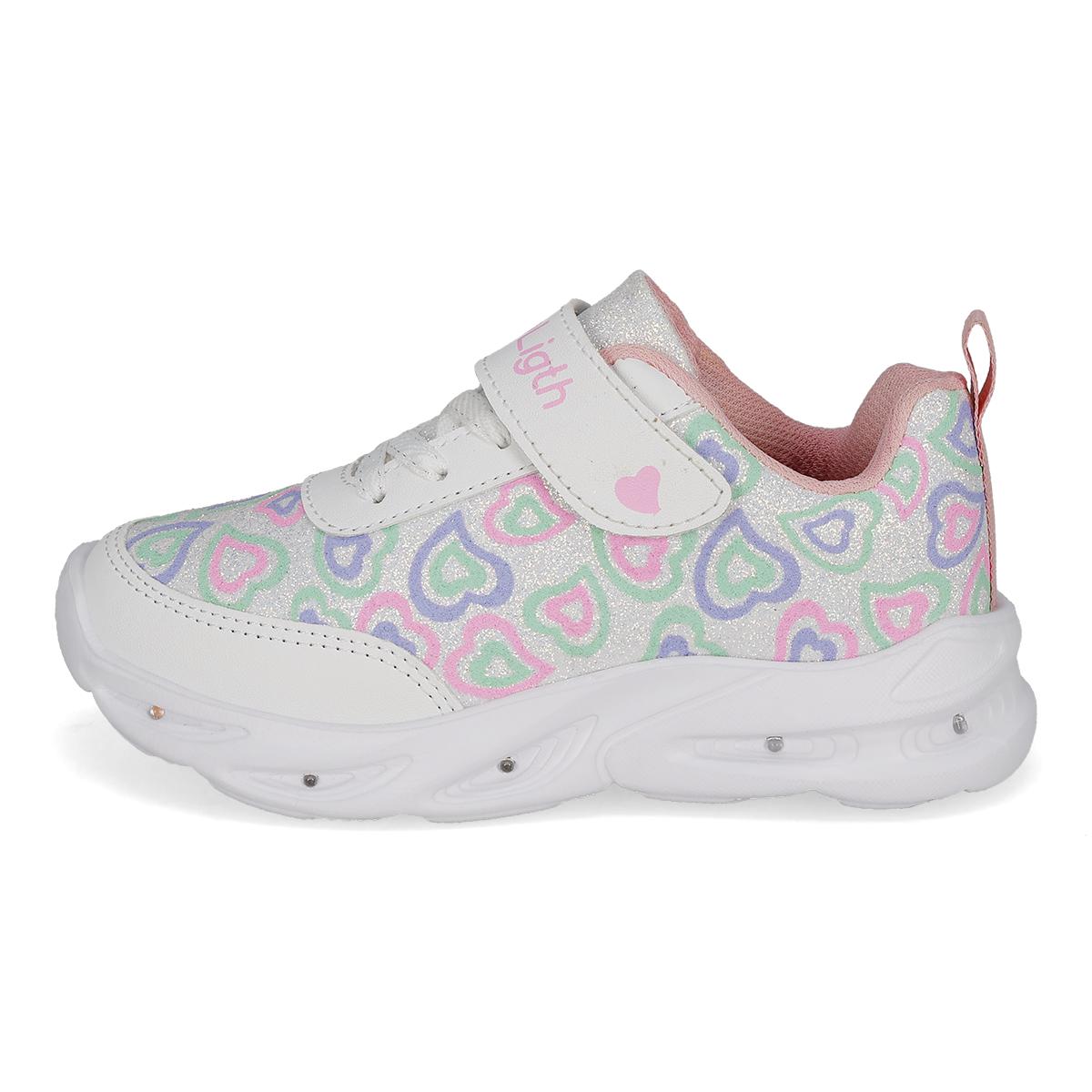 LUCES LED INFANTIL SUNS 809 BLANCO/ROSA