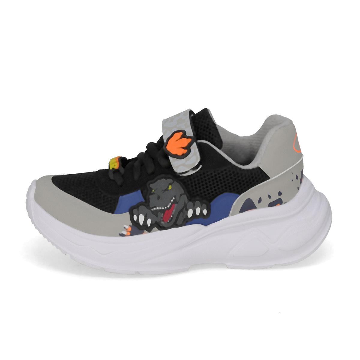 DEPORTIVO INFANTIL RADDOCK 2793 GRIS NEGRO