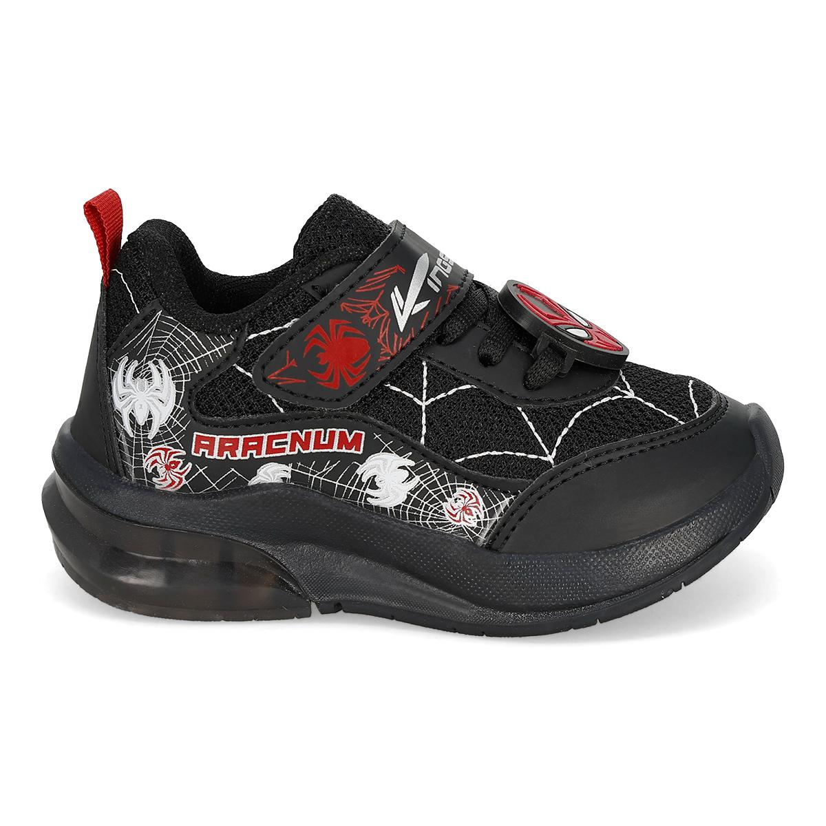 LUCES LED INFANTIL KINGS-LU 1704F NEGRO ROJO
