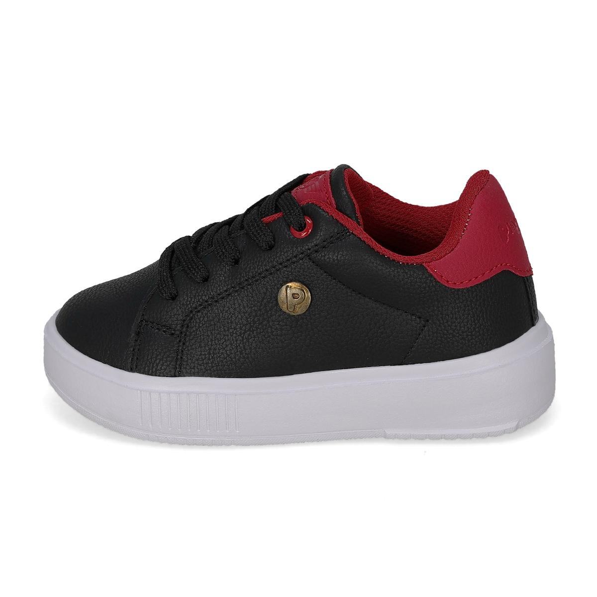 URBANO INFANTIL PLAYKIDS TIMBER NEGRO/ROJO