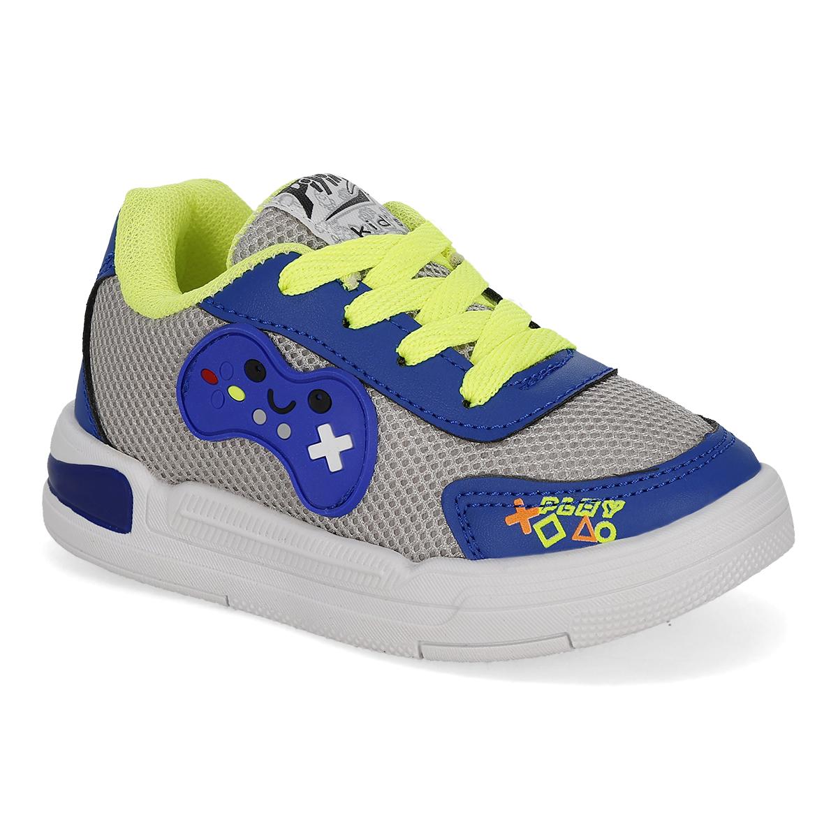 URBANO INFANTIL PIYINS 940 GRIS LIMON REY
