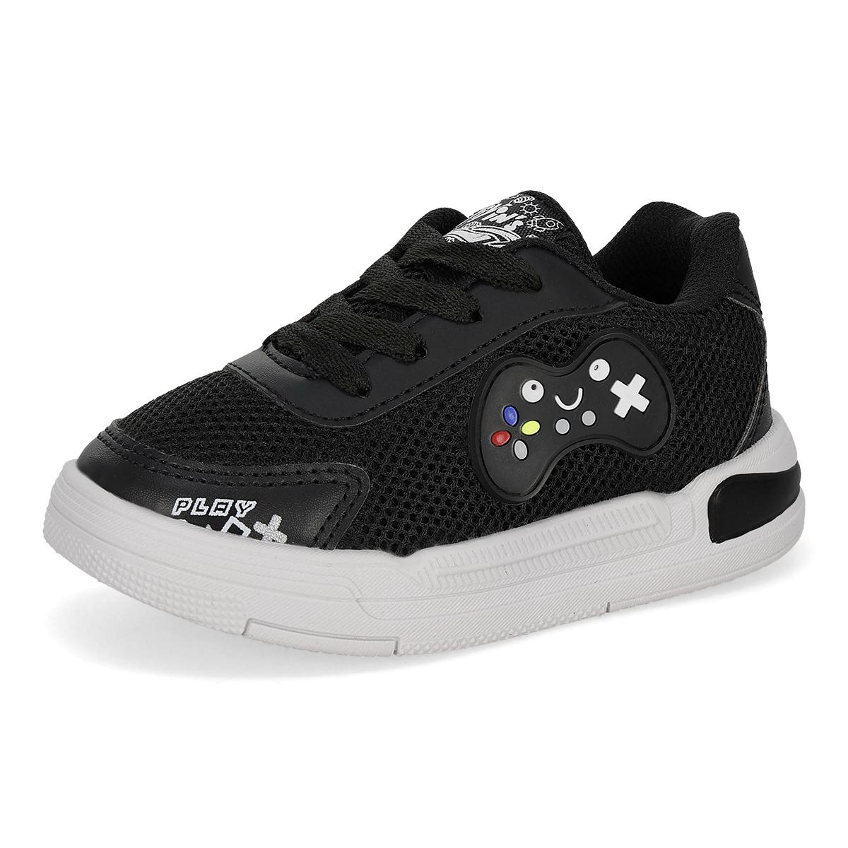 URBANO INFANTIL PIYINS 940 NEGRO BLANCO-OFERTA