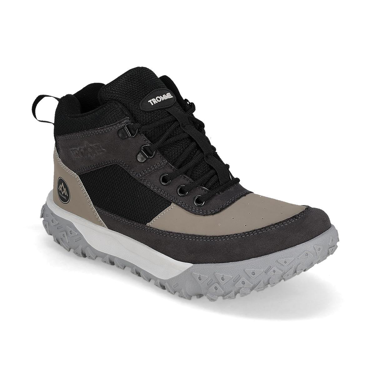BOTA HIKING HOMBRE TROMMEL 160 NEGRO/OXFORD/PLATA