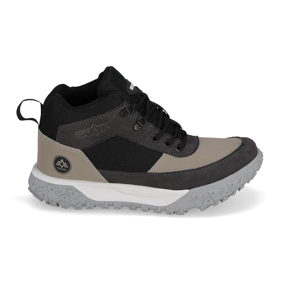 BOTA HIKING HOMBRE TROMMEL 160 NEGRO/OXFORD/PLATA
