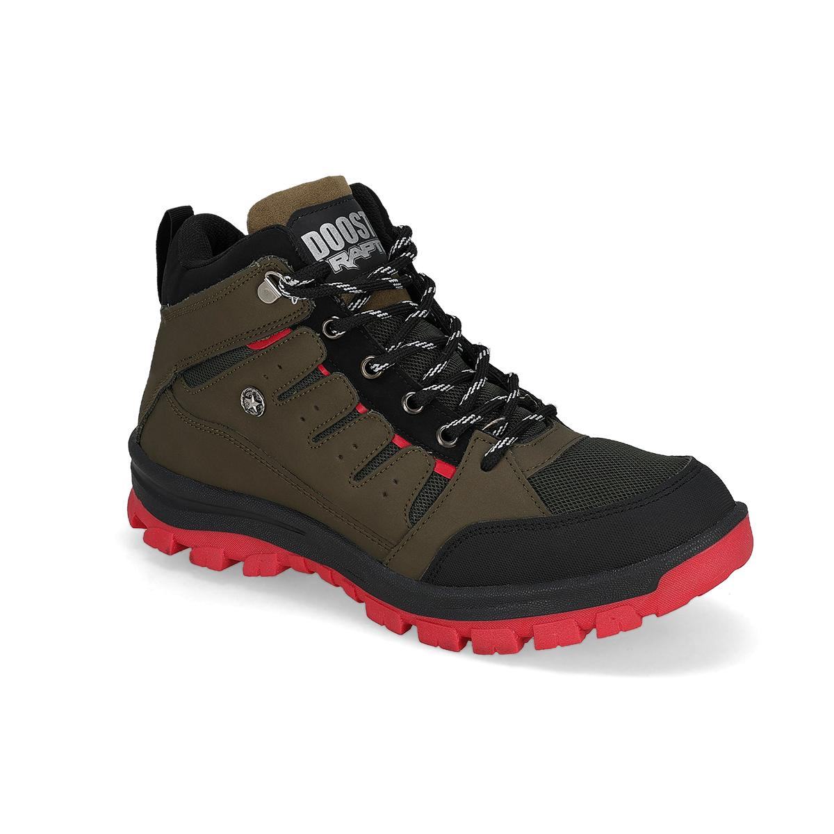 BOTA HIKING HOMBRE DOOSTERS RAPTOR M-RAPTOR OLIVO NEGRO