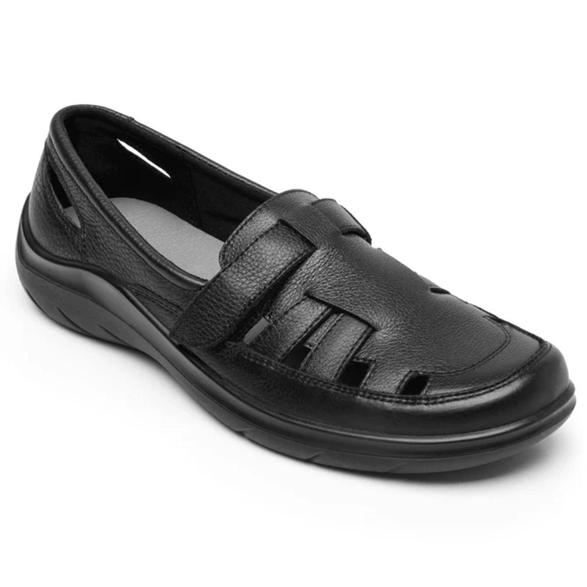 SANDALIA MUJER FLEXI DAMA 128702 NEGRO-OFERTA