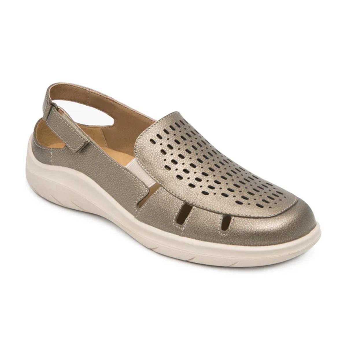 SANDALIA MUJER FLEXI DAMA 128706 ANTIMONIO-OFERTA