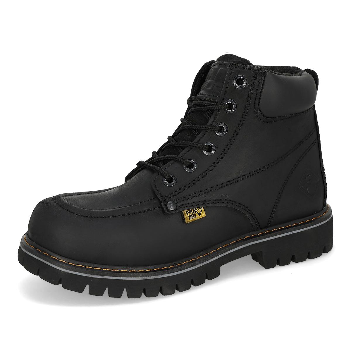 BOTA DE TRABAJO HOMBRE PMA 138 NEGRO