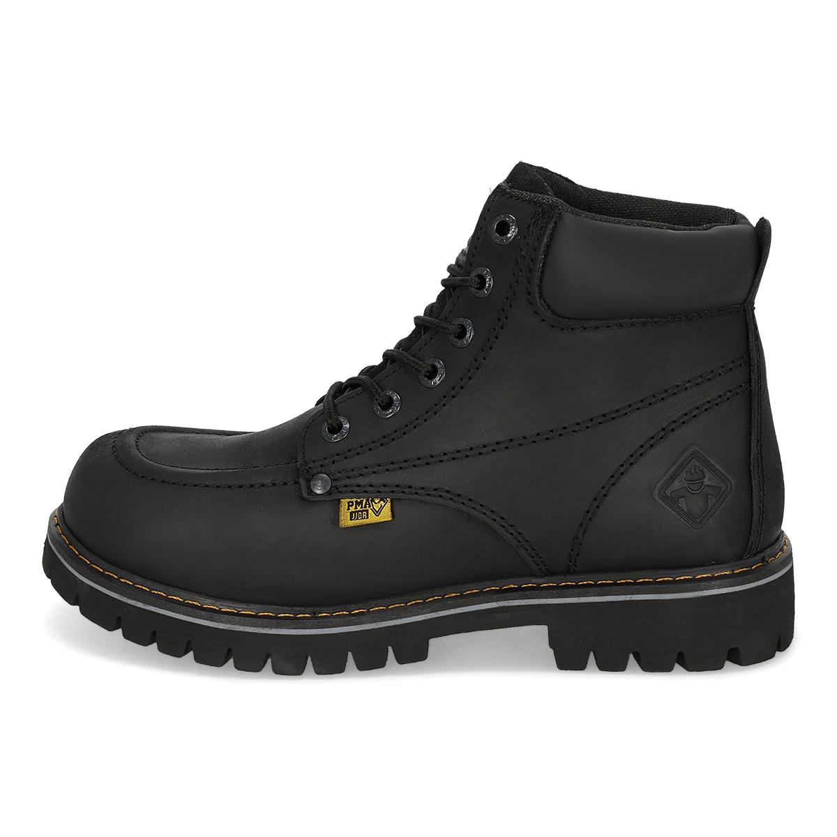 BOTA DE TRABAJO HOMBRE PMA 138 NEGRO