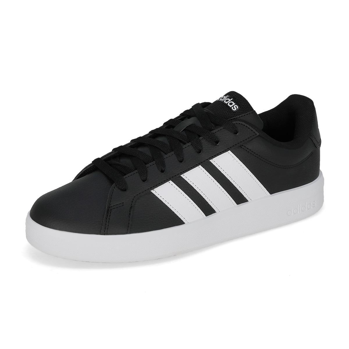 URBANO HOMBRE ADIDAS HQ0082 NEGRO BLANCO