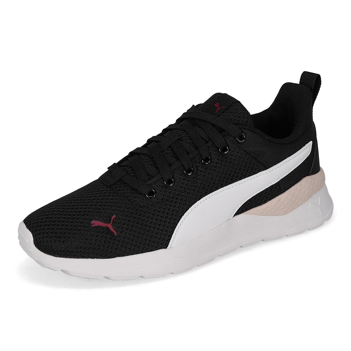 DEPORTIVO MUJER PUMA 37112874 NEGRO BLANCO-OFERTA