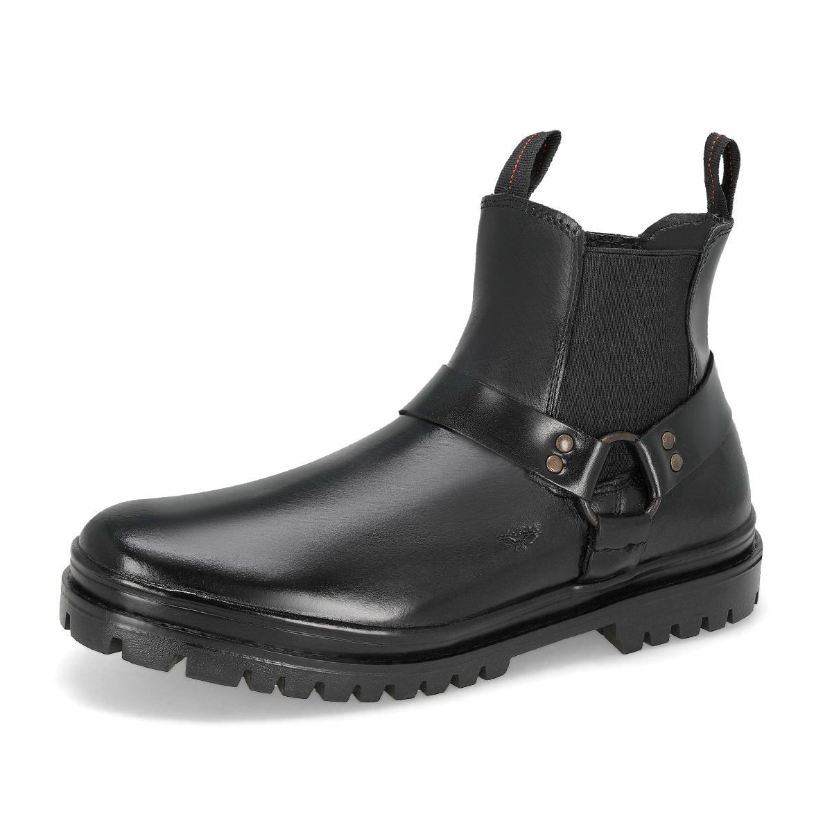 BOTA CASUAL HOMBRE ECCOFLEX 8070Z NEGRO