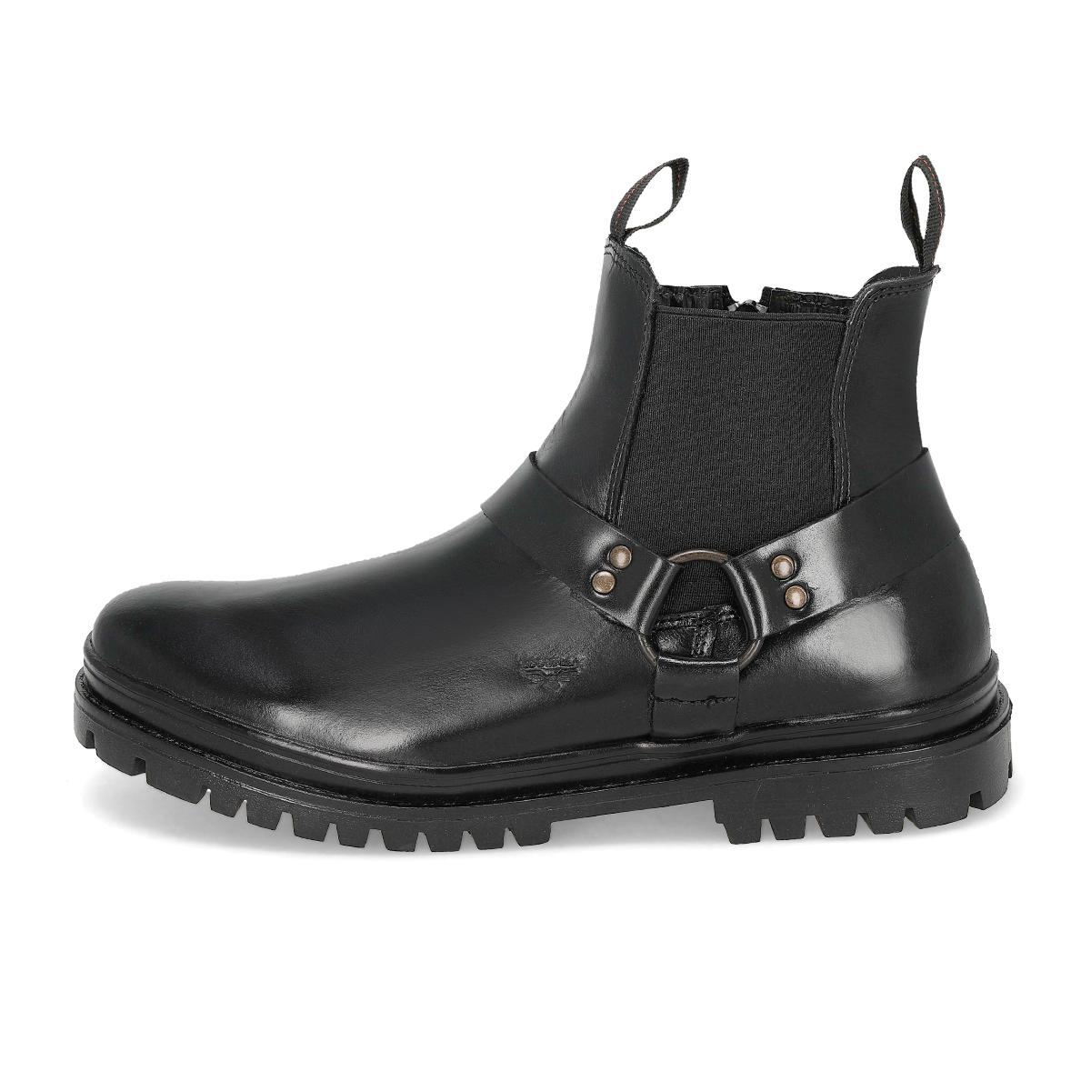 BOTA CASUAL HOMBRE ECCOFLEX 8070Z NEGRO