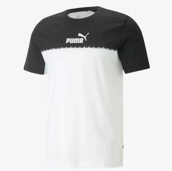 PLAYERA HOMBRE PUMA WEAR 67334101 BLANCO NEGRO