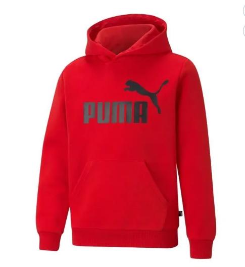 SUDADERA INFANTIL PUMA WEAR 58696511 ROJO