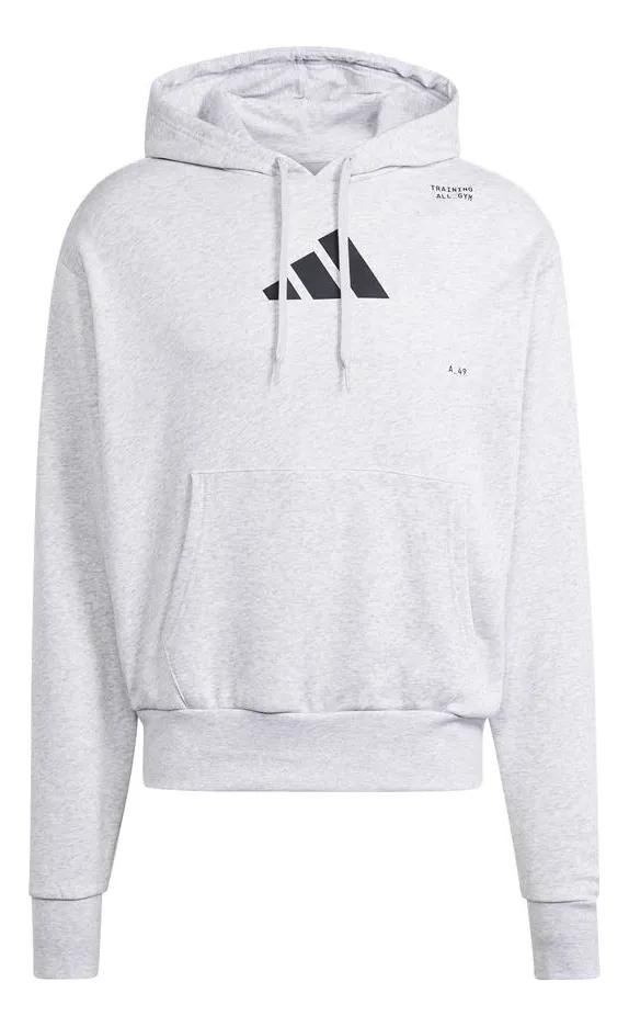 SUDADERA MUJER ADIDAS WEAR IS7104 GRIS
