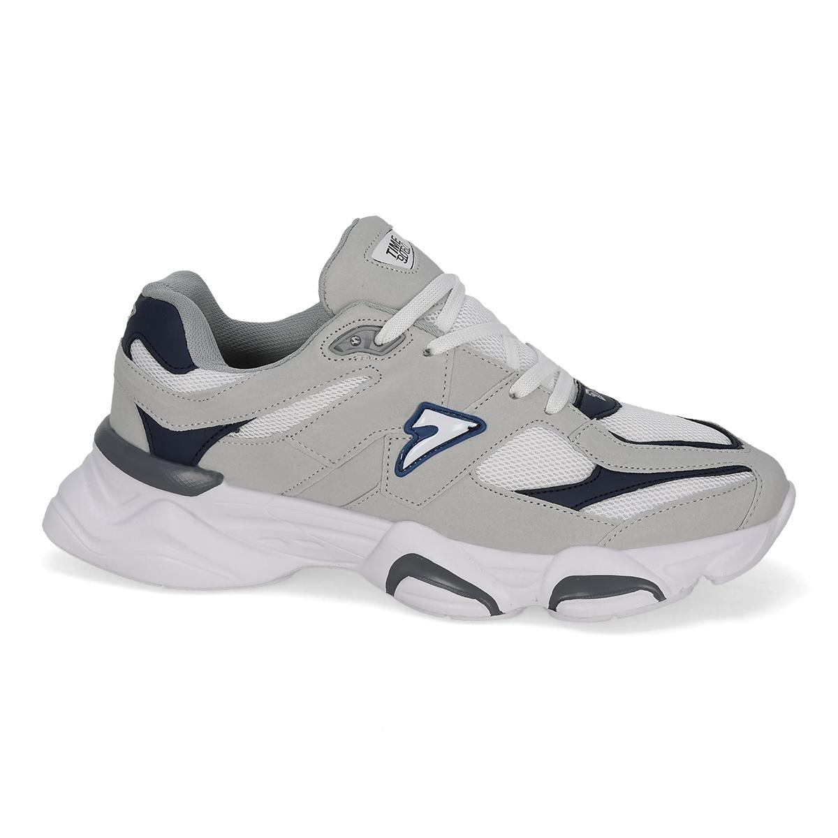 DEPORTIVO HOMBRE SPORT TIME 2513 BLANCO GRIS MARINO