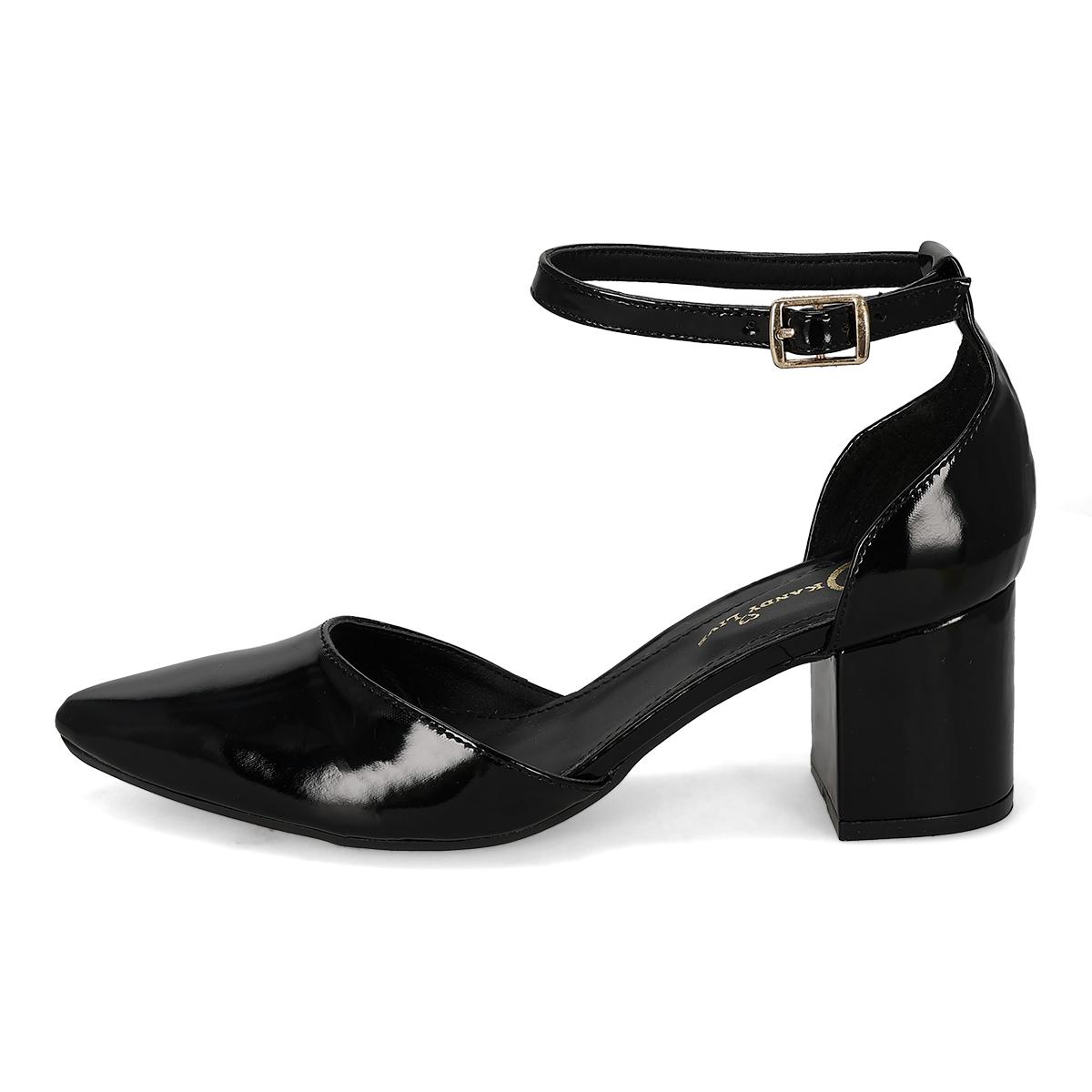ZAPATILLA TACON BAJO MUJER KANDY LIVE 901 NEGRO