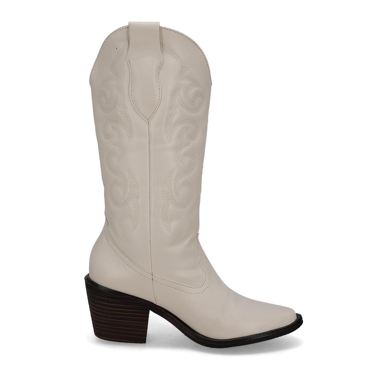 BOTA VAQUERA MUJER SHOES ART 8080 LATTE