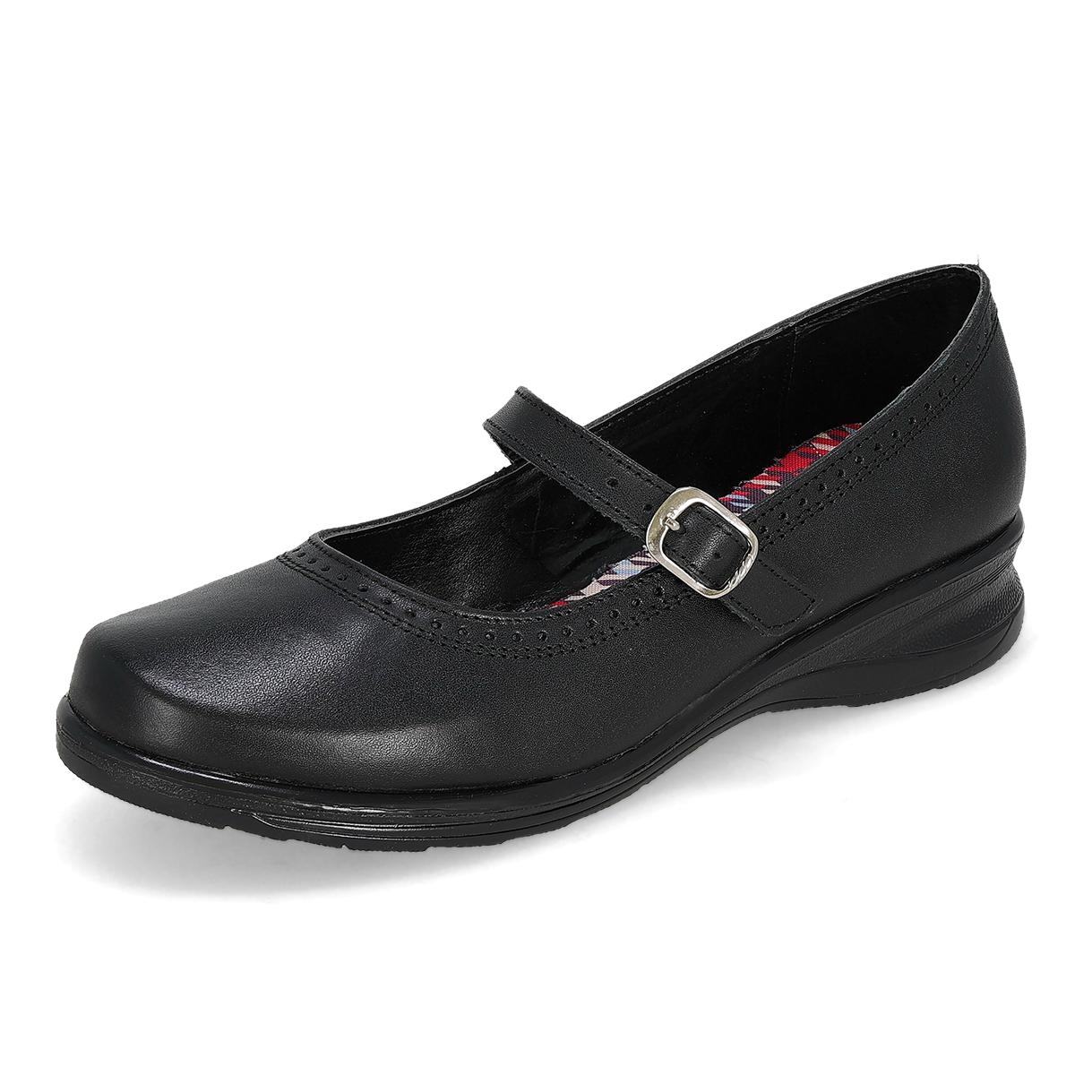 ESCOLAR MUJER MANHATTAN SHOES 341 NEGRO