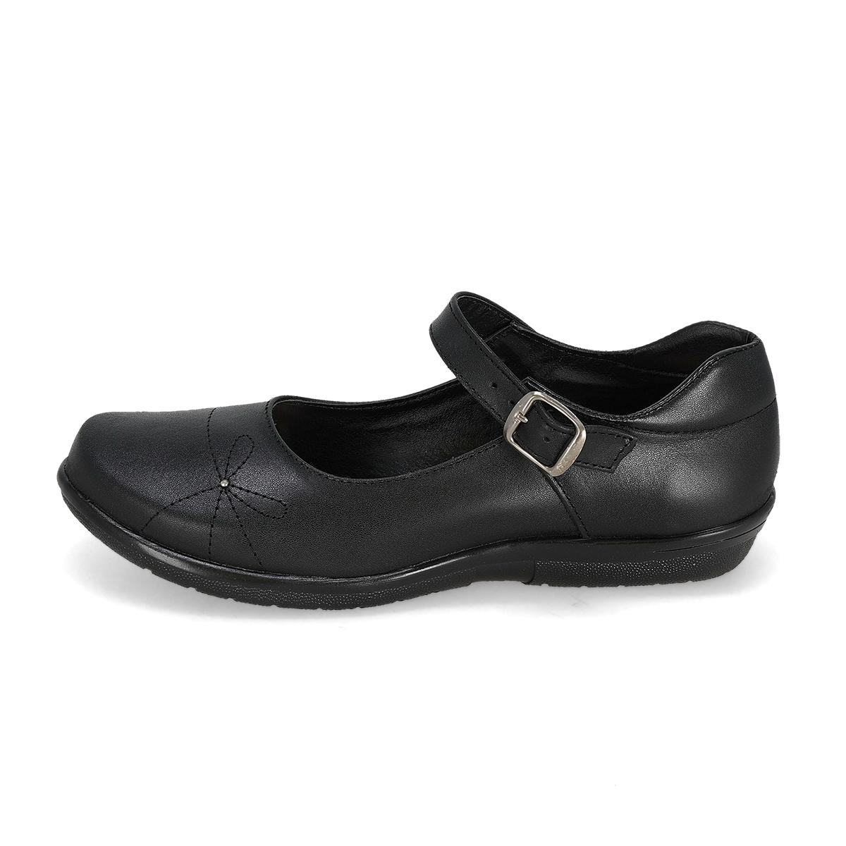 ESCOLAR MUJER MANHATTAN SHOES 1704 NEGRO