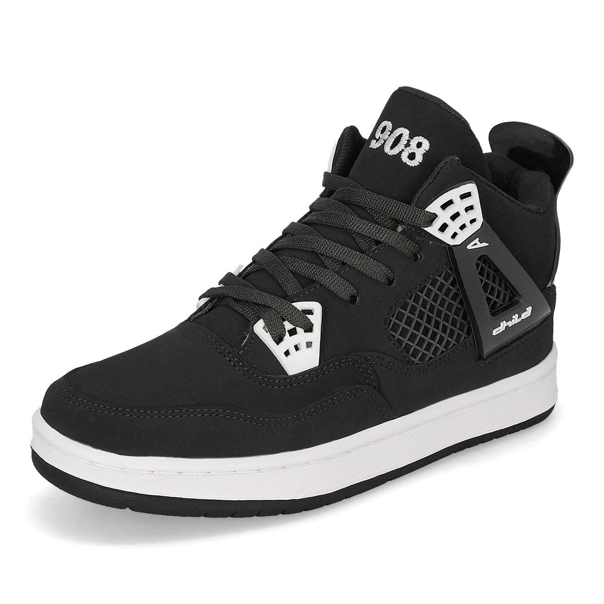 URBANO INFANTIL DHILA 908 NEGRO/BLANCO