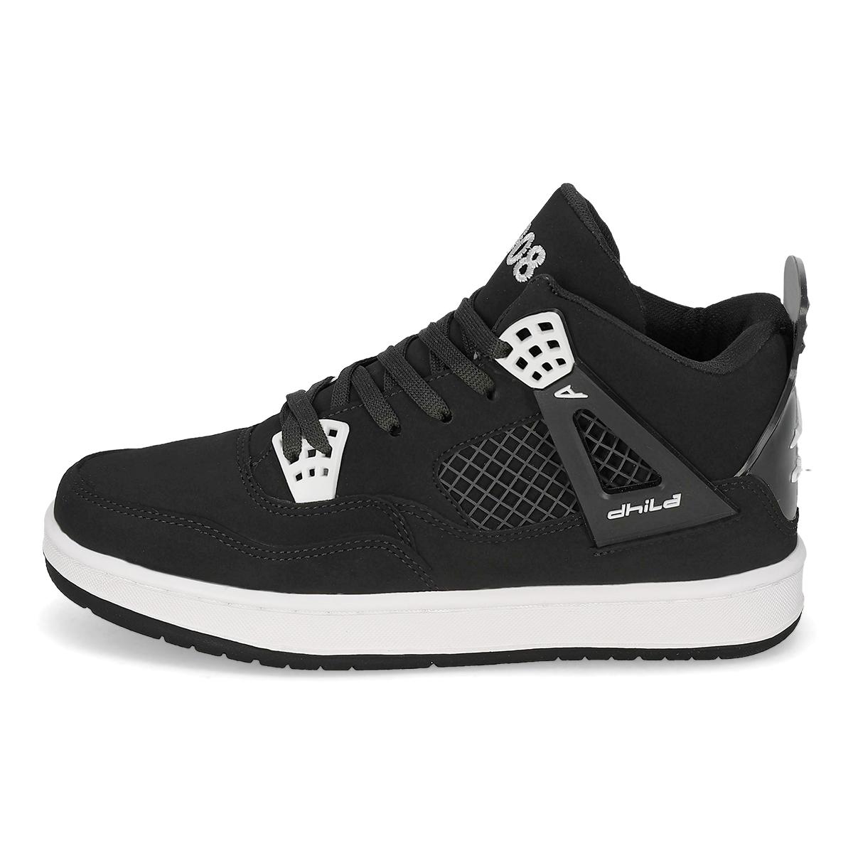 URBANO INFANTIL DHILA 908 NEGRO/BLANCO