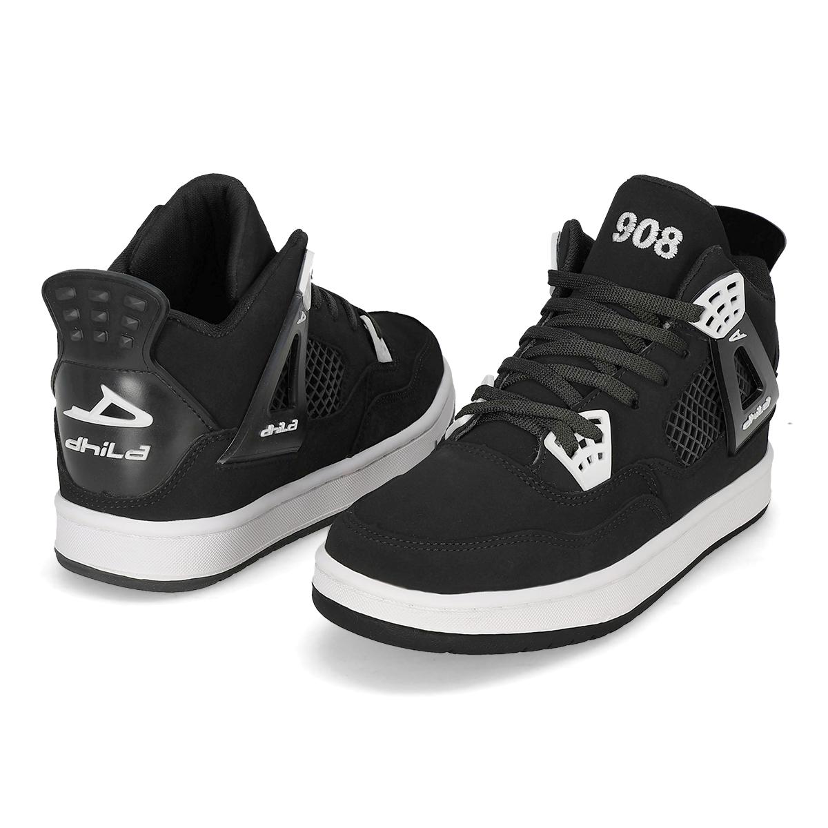 URBANO INFANTIL DHILA 908 NEGRO/BLANCO-OFERTA