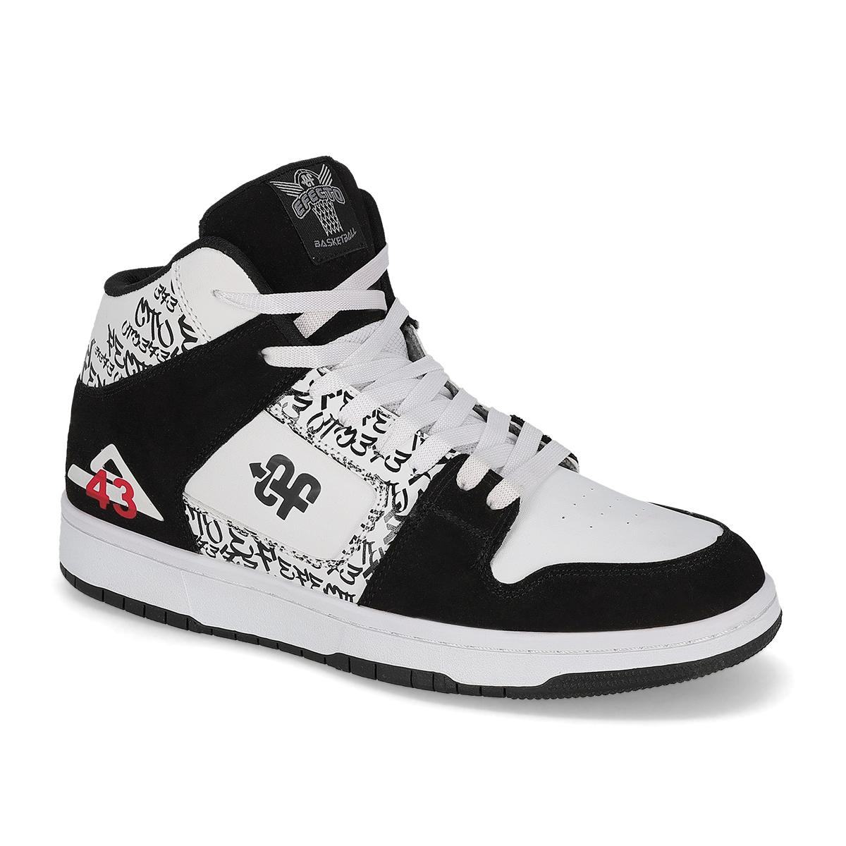 BASQUETBALL HOMBRE EFECTO 75 NEGRO / BLANCO