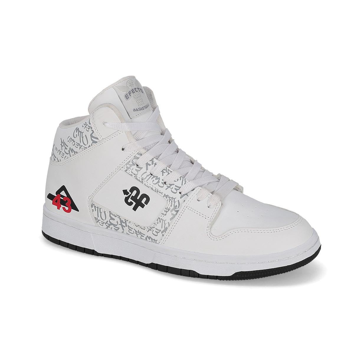 BASQUETBALL HOMBRE EFECTO 75 BLANCO