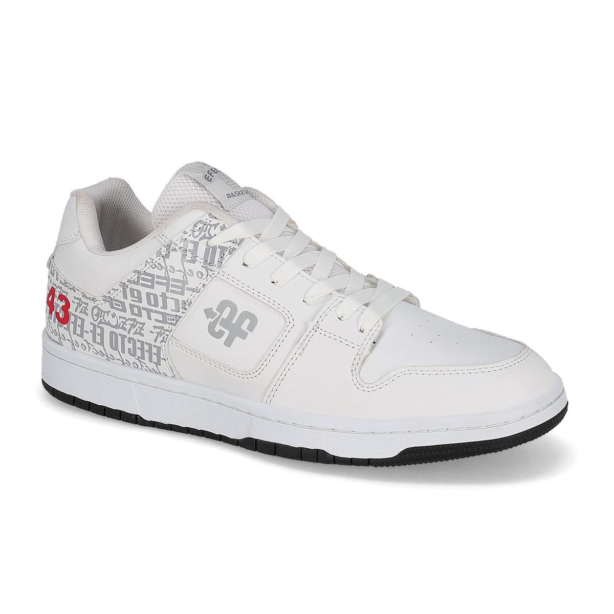 BASQUETBALL HOMBRE EFECTO 76 BLANCO/GRIS