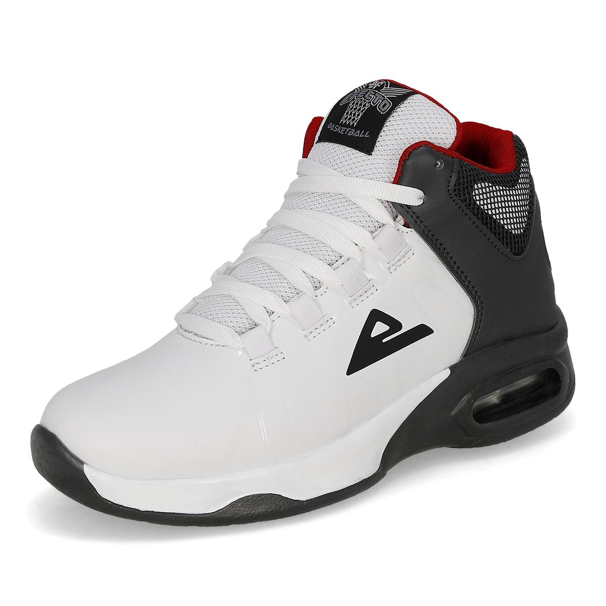 BASQUETBALL INFANTIL EFECTO 602 BLANCO/ROJO/NEGRO-OFERTA