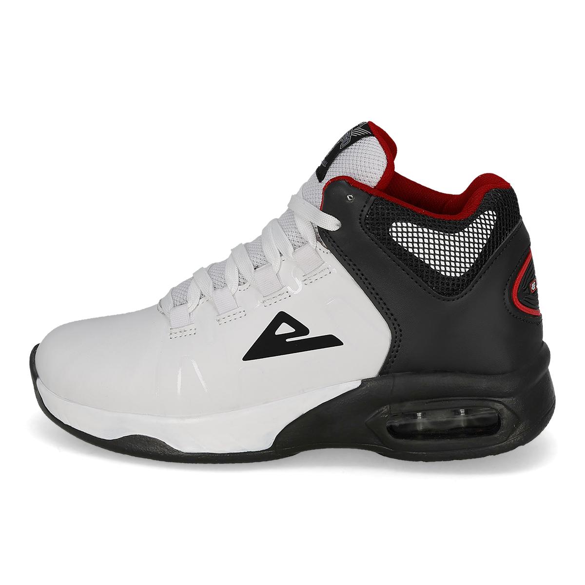 BASQUETBALL INFANTIL EFECTO 602 BLANCO/ROJO/NEGRO-OFERTA