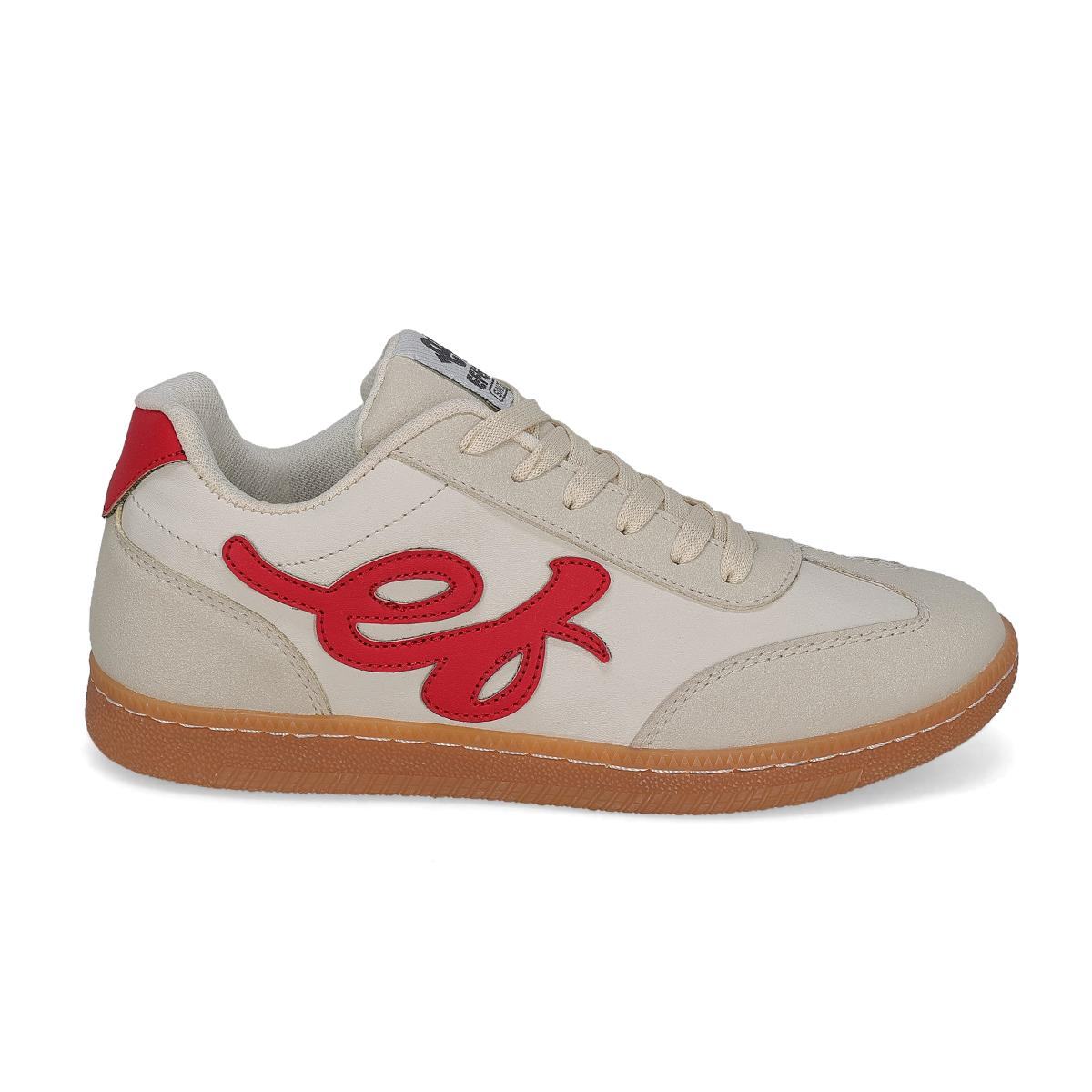 URBANO MUJER EFECTO 607 LATTE/ROJO