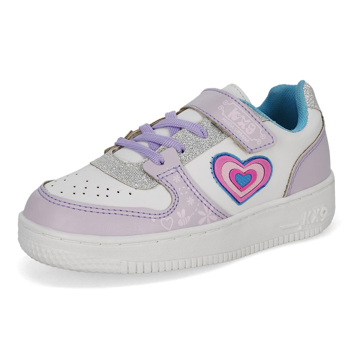 URBANO INFANTIL KX9 823 LILA/BLANCO/TURQUESA