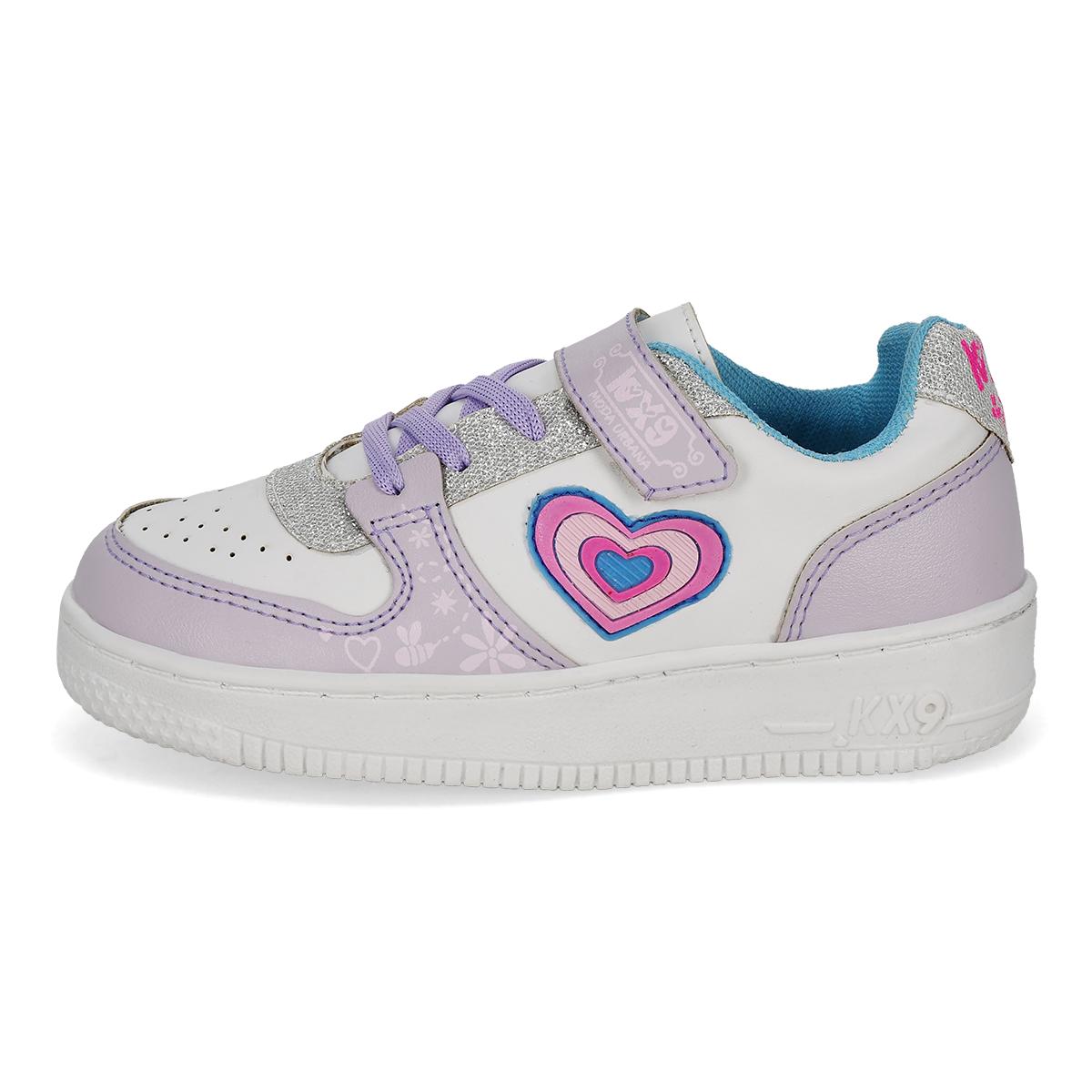 URBANO INFANTIL KX9 823 LILA/BLANCO/TURQUESA