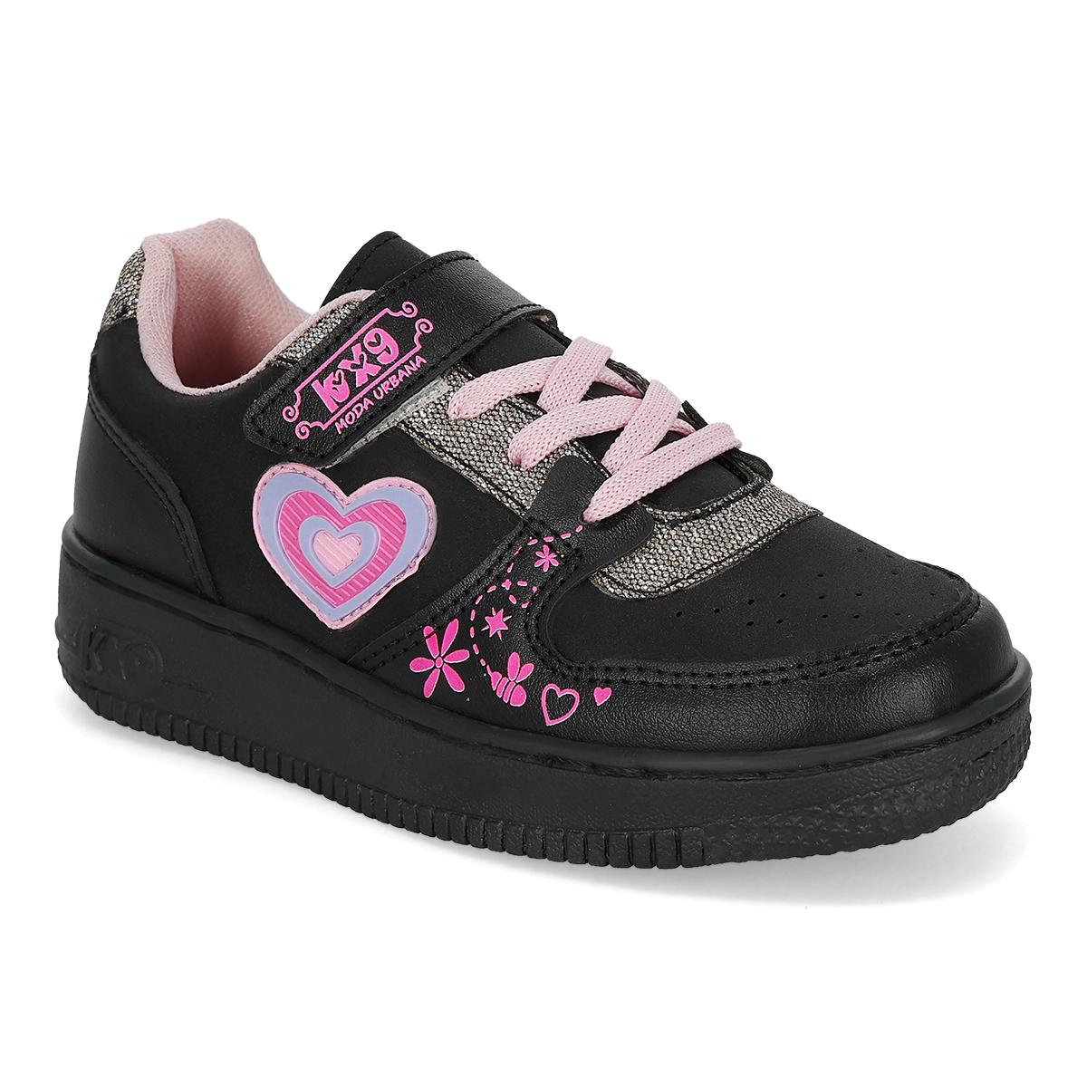 URBANO INFANTIL KX9 823 NEGRO/ROSA