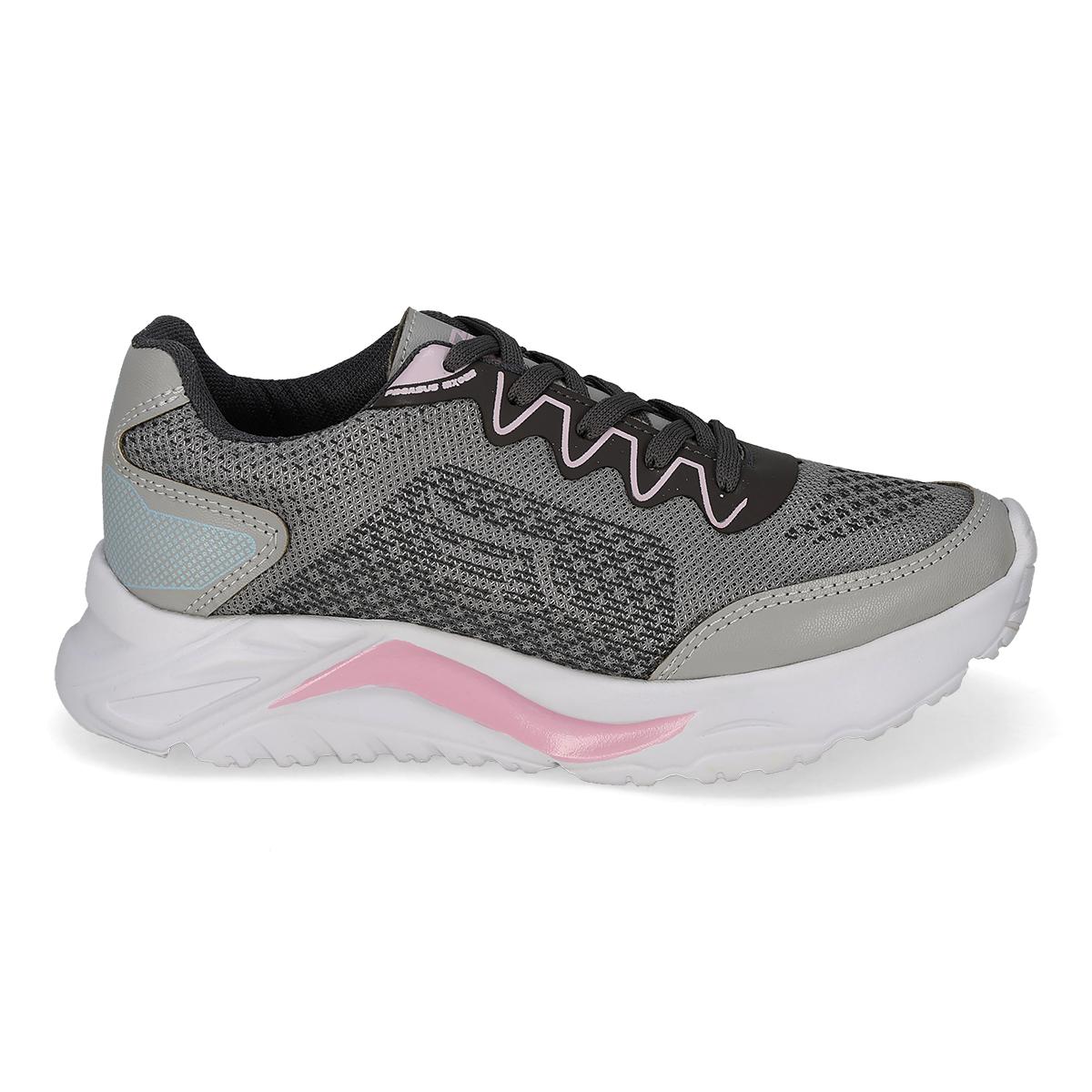 DEPORTIVO MUJER KX9 1543 GRIS/ROSA/OXFORD