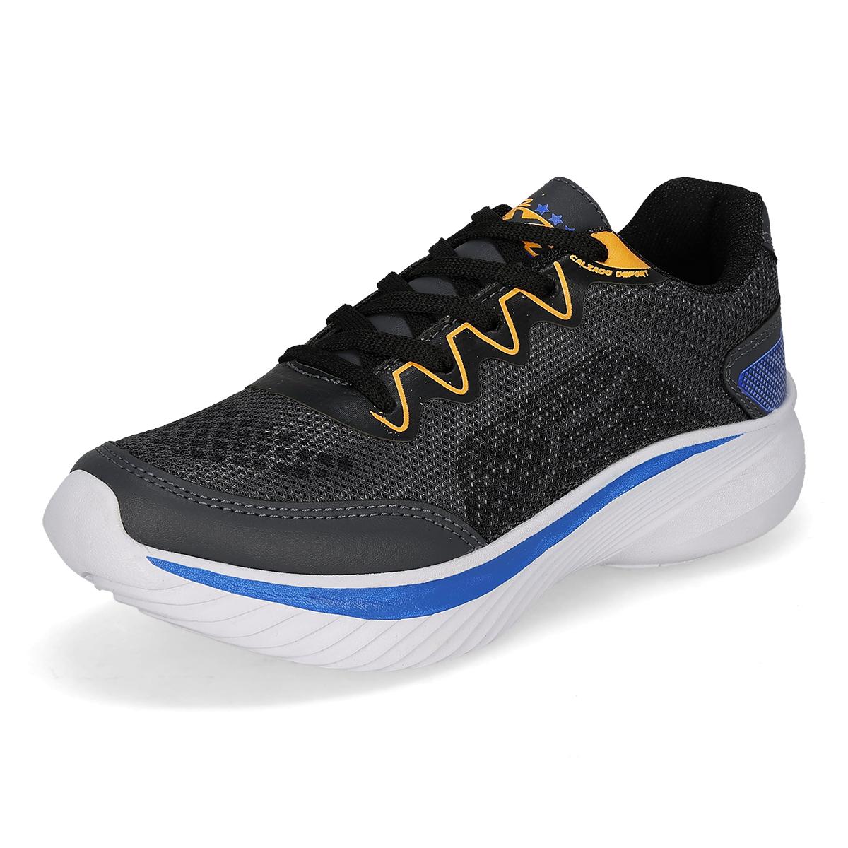 DEPORTIVO INFANTIL KX9 1543 OXFORD/NARANJA/NEGRO-OFERTA
