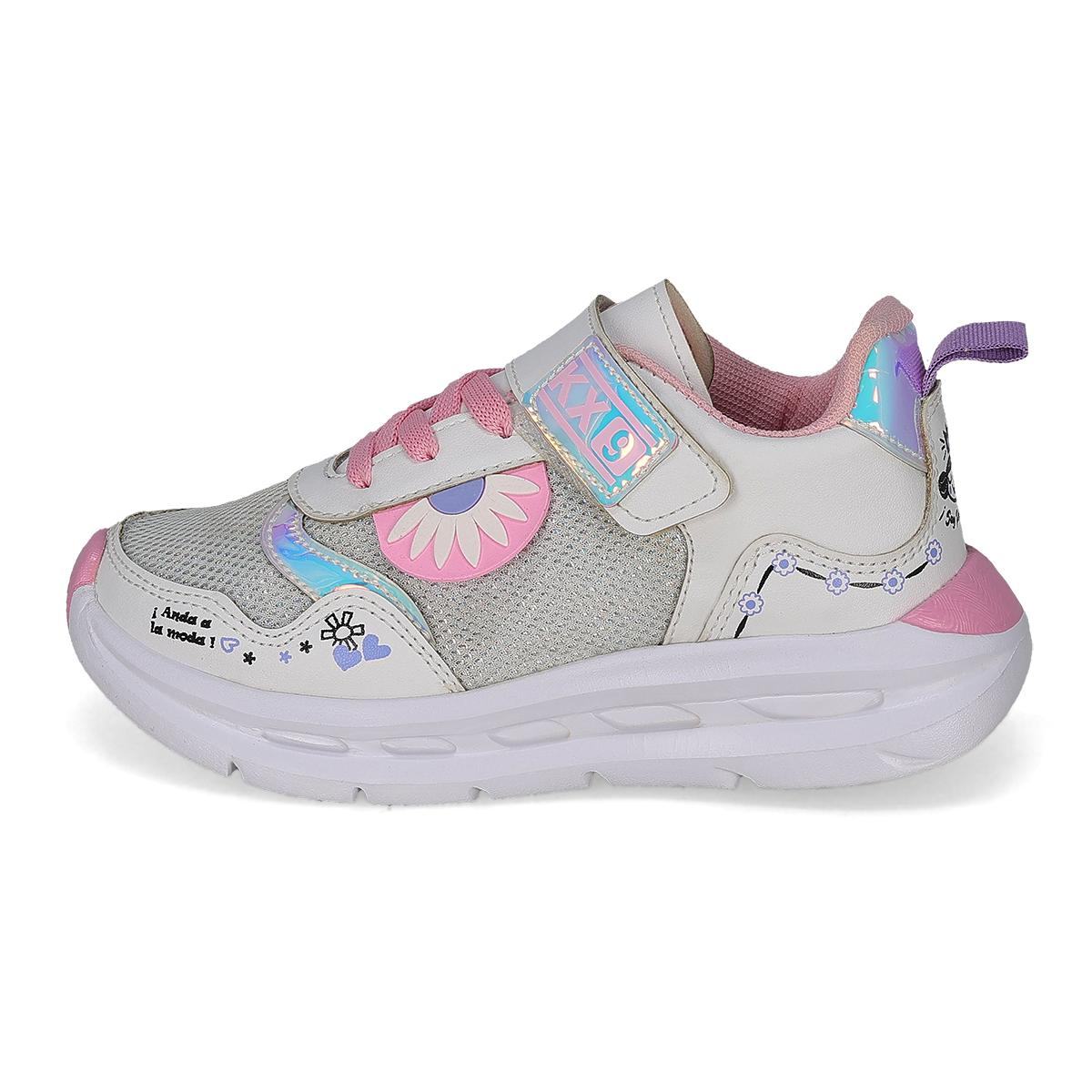 URBANO INFANTIL KX9 1824 BLANCO/ROSA