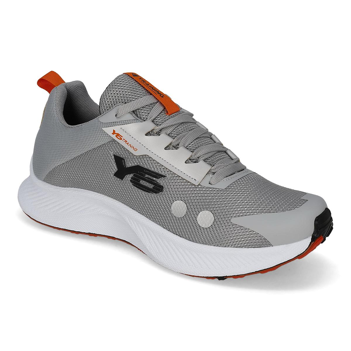 DEPORTIVO HOMBRE Y-6 895 PLATA NARANJA-OFERTA