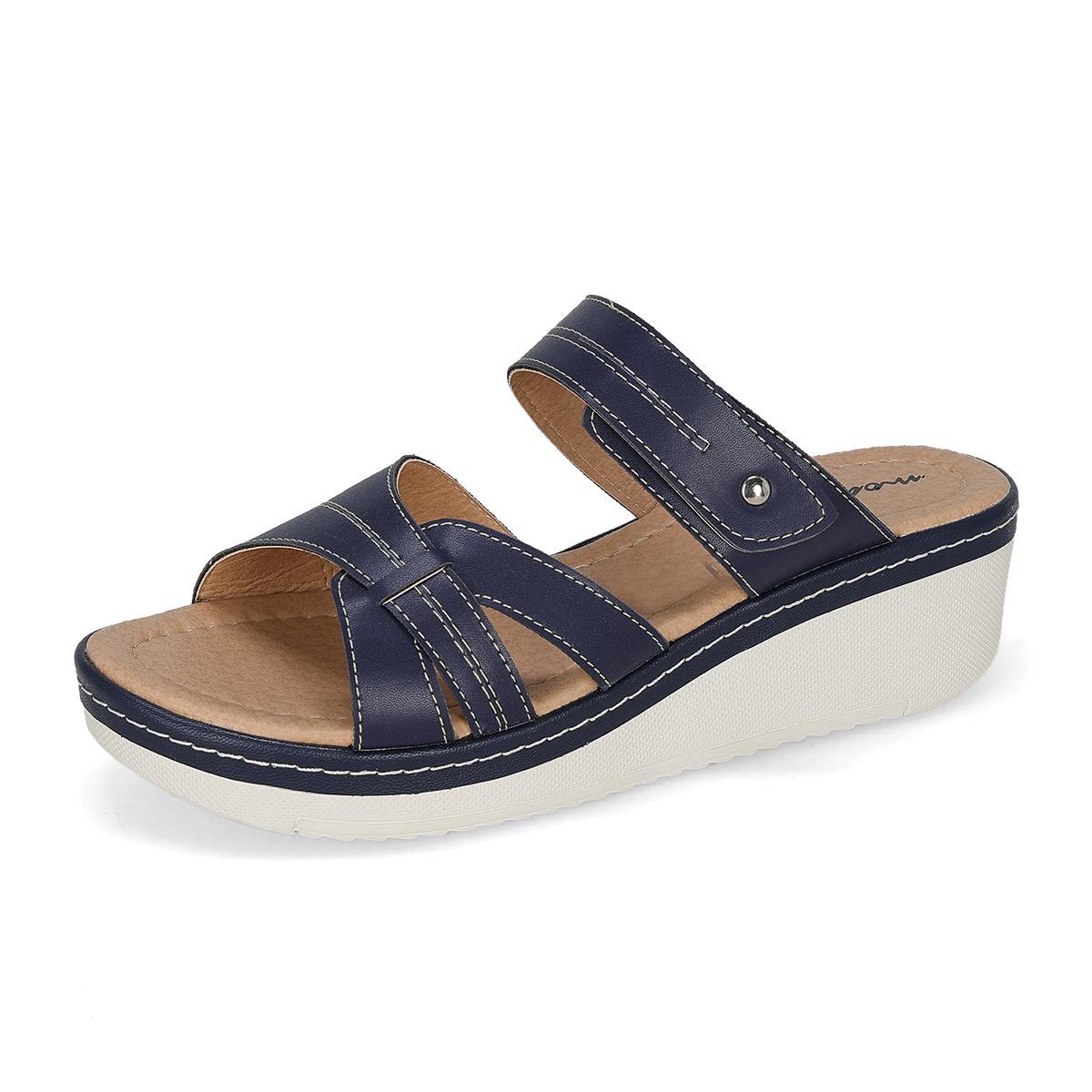 ZAPATILLA PLATAFORMA MUJER MOA VOGE 162 MARINO